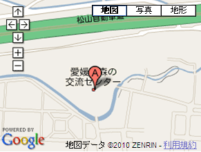 地図：愛媛県森の交流センター