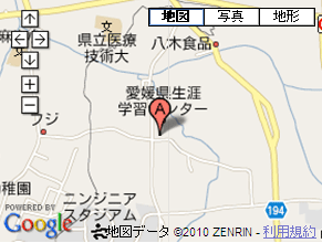地図：愛媛県生涯学習センター
