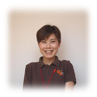 デイサービス　ケアリビングながと　介護スタッフ　岸上絵理さん