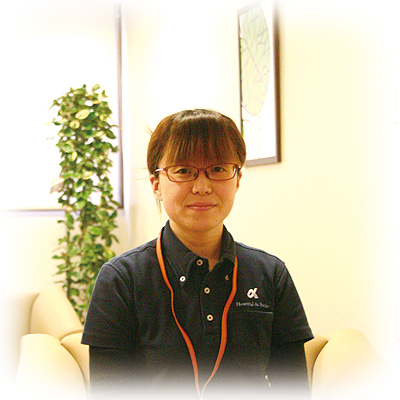 サービス付き高齢者向け住宅 アルファリビング松山本町　介護福祉士　上甲 里美さん