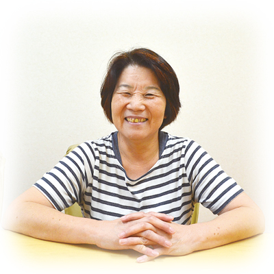 グループホーム あゆみ　管理者　高須賀 幸子さん