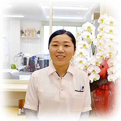 サービス付き高齢者向け住宅　ふくのかみ　介護福祉士　大澤 ゆかりさん