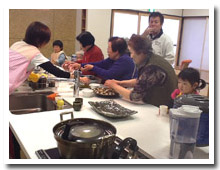 一緒にお料理！